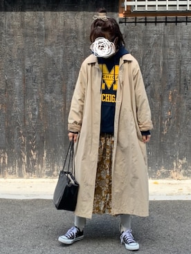 machikoさん（レディース・155cm）の春コーディネート