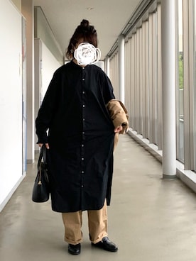 「SO（エスオー）のアイテム（ワンピース/ドレス）」を使った、machikoさん（レディース・155cm）の春コーディネート