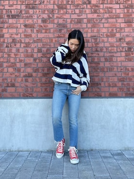 「styles（スタイルス）のアイテム」を使った、naoさん（レディース・162cm）の春コーディネート