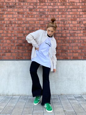 「styles（スタイルス）のアイテム」を使った、naoさん（レディース・162cm）の春コーディネート