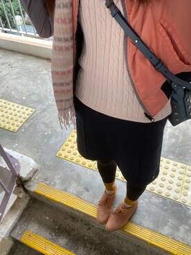 「Jack Willsのアイテム」を使った、MadMag Yan🐽さん（レディース・157cm）の冬コーディネート