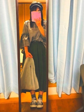 「LIME.INC（ライム）のアイテム」を使った、greenさん（レディース・155cm）の冬コーディネート