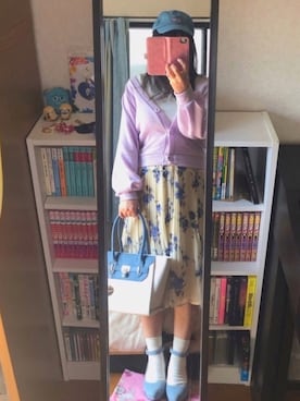 「花柄 スカート」｜greenさん（レディース・155cm）の春コーディネート