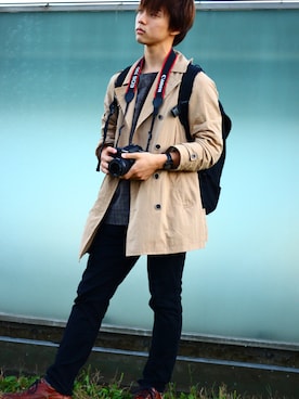 ぴおさん（メンズ・170cm）の秋コーディネート