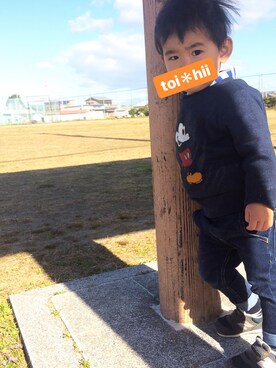 toi*hiiさん(キッズ・90cm)の冬コーディネート