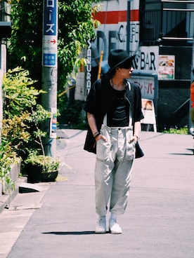 「VIRGOwearworks（ヴァルゴウェアワークス）のアイテム（ジャケット/アウター）」を使った、Ryanさん（メンズ・168cm）の春コーディネート
