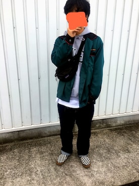 「RULER（ルーラー）のアイテム」を使った、fuugaさん（メンズ・170cm）の冬コーディネート