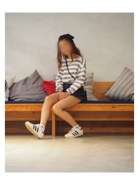 「Tiny（タイニー）のアイテム（アクセサリー）」を使った、moeÜさん（レディース・158cm）の秋コーディネート