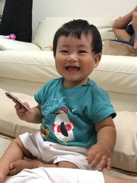 ゆこさん（キッズ・100cm）の秋コーディネート