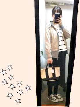 「AMERICAN HOLIC（アメリカンホリック）のアイテム」を使った、アサミさん（レディース・163cm）の春コーディネート