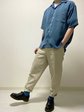 kasago/Instagramも見てねさん（メンズ・165cm）の春コーディネート