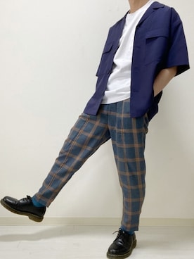 kasago/Instagramも見てねさん（メンズ・165cm）の春コーディネート