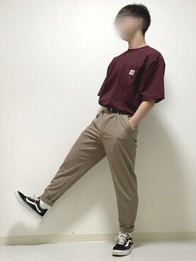 「UNIQLO（ユニクロ）の50色ソックス（消臭機能付き）（ソックス/靴下）」を使った、kasago/Instagramも見てねさん（メンズ・165cm）の夏コーディネート