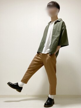 「UNIQLO（ユニクロ）の50色ソックス（消臭機能付き）（ソックス/靴下）」を使った、kasago/Instagramも見てねさん（メンズ・165cm）の夏コーディネート