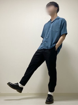 「UNIQLO（ユニクロ）の50色ソックス（消臭機能付き）（ソックス/靴下）」を使った、kasago/Instagramも見てねさん（メンズ・165cm）の夏コーディネート