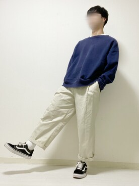 「UNIQLO（ユニクロ）の50色ソックス（消臭機能付き）（ソックス/靴下）」を使った、kasago/Instagramも見てねさん（メンズ・165cm）の秋コーディネート