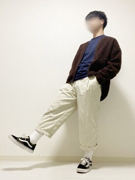 「UNIQLO（ユニクロ）の50色ソックス（消臭機能付き）（ソックス/靴下）」を使った、kasago/Instagramも見てねさん（メンズ・165cm）の秋コーディネート