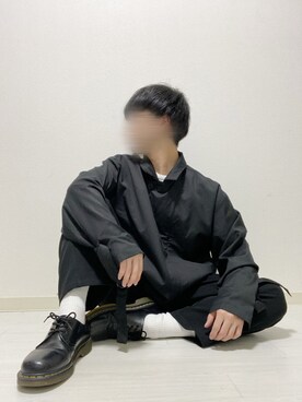 「UNIQLO（ユニクロ）の50色ソックス（消臭機能付き）（ソックス/靴下）」を使った、kasago/Instagramも見てねさん（メンズ・165cm）の冬コーディネート