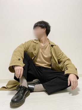 kasago/Instagramも見てねさん（メンズ・165cm）の冬コーディネート
