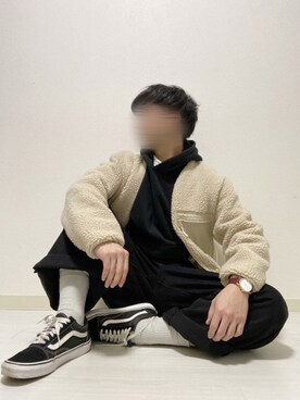 kasago/Instagramも見てねさん（メンズ・165cm）の冬コーディネート