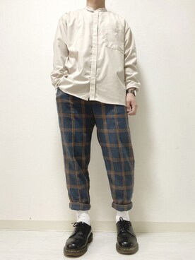 「UNIQLO（ユニクロ）の50色ソックス（消臭機能付き）（ソックス/靴下）」を使った、kasago/Instagramも見てねさん（メンズ・165cm）の春コーディネート