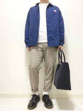 「UNIQLO（ユニクロ）の50色ソックス（消臭機能付き）（ソックス/靴下）」を使った、kasago/Instagramも見てねさん（メンズ・165cm）の春コーディネート