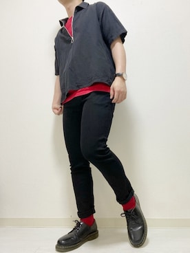 kasago/Instagramも見てねさん(メンズ・165cm)の春コーディネート