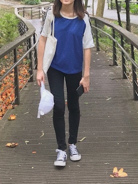 「korean」｜「アイテム（その他）」を使った、leeyoさん（レディース・166cm）の春コーディネート