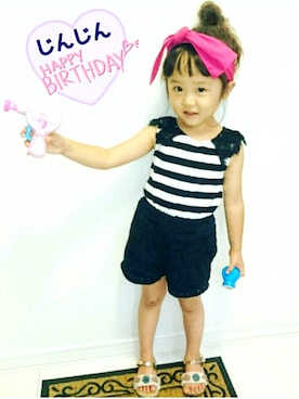 COCO♡HARU さん（キッズ・90cm）の夏コーディネート