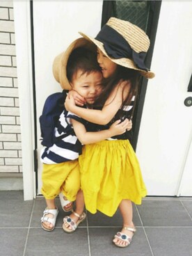 COCO♡HARU さん（キッズ・90cm）の夏コーディネート