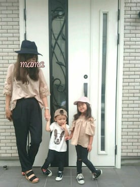 COCO♡HARU さん（キッズ・90cm）の夏コーディネート