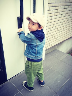 COCO♡HARU さん（キッズ・90cm）の秋コーディネート