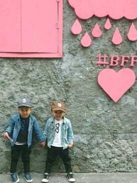 COCO♡HARU さん(キッズ・90cm)の秋コーディネート