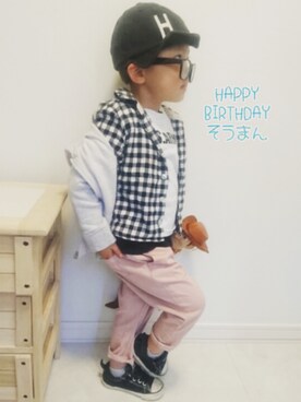 COCO♡HARU さん(キッズ・90cm)の春コーディネート