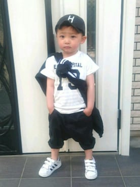 COCO♡HARU さん（キッズ・100cm）の春コーディネート