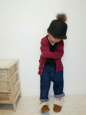 「オシャレパッソ」｜COCO♡HARU さん（キッズ・100cm）の秋コーディネート