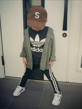 COCO♡HARU さん（キッズ・100cm）の秋コーディネート