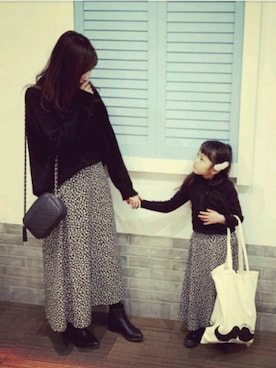 COCO♡HARU さん（キッズ・100cm）の冬コーディネート