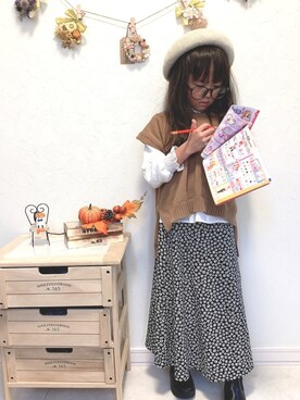 COCO♡HARU さん（キッズ・110cm）の秋コーディネート