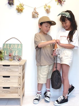 COCO♡HARU さん（キッズ・110cm）の春コーディネート