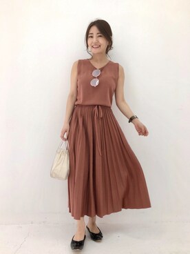 ワンピースを使った 150cm以下 のレディースコーディネート一覧 Wear