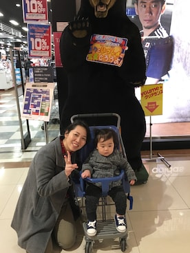 「Passportのアイテム」を使った、あきさん（レディース・160cm）の秋コーディネート