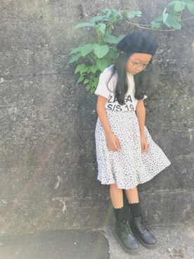 hinanoさん（キッズ・100cm）の秋コーディネート