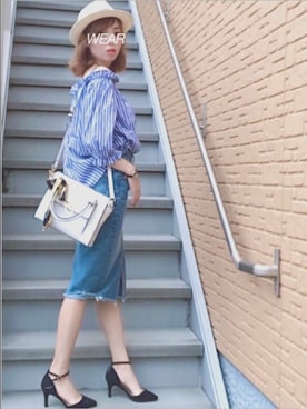 「flune（フリューン）のアイテム」を使った、舞妓さん（レディース・160cm）の夏コーディネート