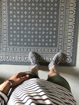 「nonnative（ノンネイティブ）のアイテム（アクセサリー）」を使った、d0さん（メンズ・160cm）の夏コーディネート
