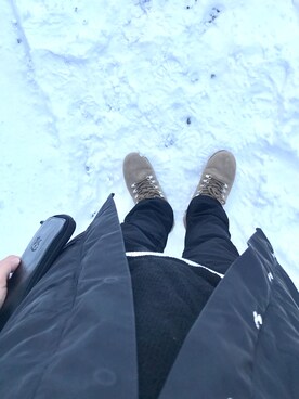 「northface」｜「アイテム（モッズコート）」を使った、d0さん（メンズ・160cm）の冬コーディネート