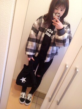 RENAさん(レディース・155cm)の冬コーディネート