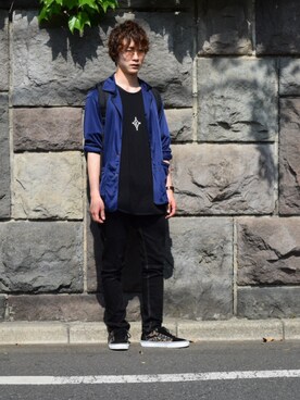 「Burnout」｜優輝さん（メンズ・172cm）の春コーディネート