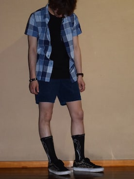 「Burnout」｜優輝さん（メンズ・172cm）の春コーディネート