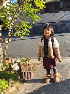 「HusHusH（ハッシュアッシュ）のアイテム（ジャケット/アウター）」を使った、レオンママさん（レディース・153cm）の秋コーディネート